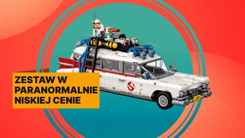 Tej ogromnej, wiernie odwzorowanej replice ECTO-1 Pogromców duchów od LEGO trudno się oprzeć. Zwłaszcza w tak upiornie dobrej promocji