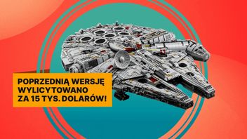 LEGO Star Wars Sokół Millennium to olbrzymia replika statku, który zrobił trasę na Kessel w mniej niż dwanaście parseków