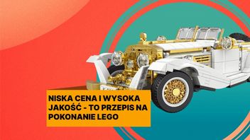 Ten piękny i tani zestaw może być gwoździem do trumny LEGO. Klockowa replika klasycznego samochodu zachwyca pod każdym względem