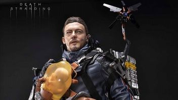 Death Stranding z figurką bohatera z bobasem za 14 tys. zł