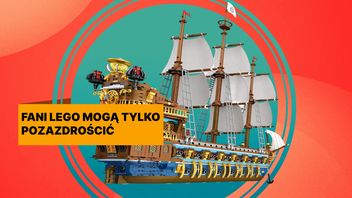 Ten statek ośmiesza zestaw LEGO nie tylko wyglądem, ale też ceną. Nie uwierzysz, ile kosztuje blisko metrowy gigant