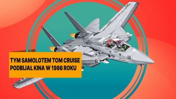 Na widok tego zestawu mam ochotę zrobić sobie Dzień Dziecka. F-14A Tomcat z filmu Top Gun to tajna broń Cobi w walce z LEGO