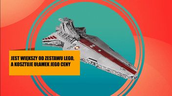 To już nie jest równa walka. Ten liczący blisko 7000 elementów Star Destroyer po prostu miażdży LEGO Star Wars