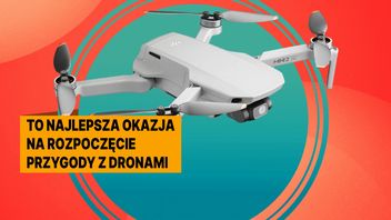 Nie zastanawiaj się, tylko kupuj. Takiej okazji na drona DJI Mini 2 Fly More Combo jeszcze nie było