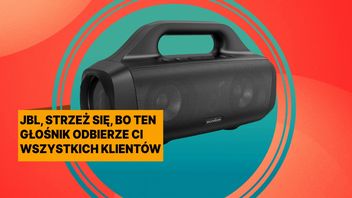Taka promocja aż zapiera dech w piersi. Głośnik Anker Motion Boom to tytan, przy którym JBL wygląda jak zabawka