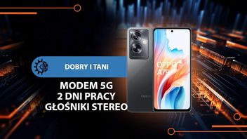 Kompletny i tani telefon z zaskakująco dobrymi głośnikami stereo, solidnym aparatem i wydajną baterią