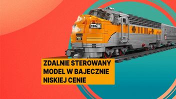 Zakochałam się w nim od pierwszego wejrzenia. Konkurentowi LEGO udało się odtworzyć legendarny pociąg EMD F7 z niesamowitą wręcz dokładnością