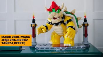 Takie oferty to miód na serca Polaków. Liczący blisko 3000 elementów zestaw LEGO Super Mario Potężny Bowser dostępny jest w cenie, która śni się po nocach konkurencji