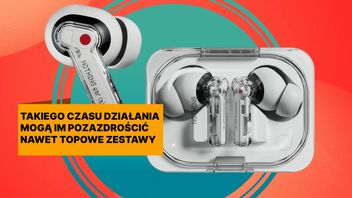 Najoryginalniejsze słuchawki na rynku w cenie, jakiej jeszcze nie było. Nothing ear (a) to sprzęt, który przebija nawet Apple AirPods