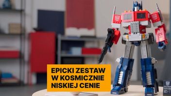 W tej cenie aż żal nie kupić. Jestem pewna, że liczący ponad 1500 elementów zestaw LEGO Optimus Prime zachwyci nie tylko fanów Transformersów