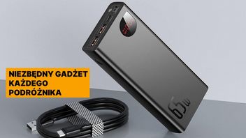 Amazon zaserwował pierwszy wielki hit na wakacje 2024. 65-watowy powerbank o pojemności 20000 mAh w promocji gorącej jak lato w mieście