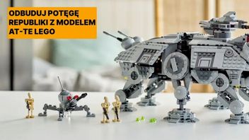 Amazon wie jak zdobyć serce fana Gwiezdnych wojen. Fantastyczna cena czyni z LEGO Star Wars Maszyna krocząca AT-TE mój nowy cel zakupów