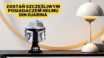 Amazon sprawił nie lada niespodziankę fanom Gwiezdnych wojen. LEGO Star Wars Hełm Mandalorianina można teraz zdobyć w znacznie niższej cenie - bo tak każe obyczaj