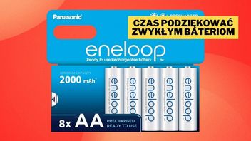 W tej cenie to murowany hit na Amazonie. Akumulatorki Panasonic eneloop o pojemności 2000 mAh sprawią, że przestaniesz kupować zwykłe baterie