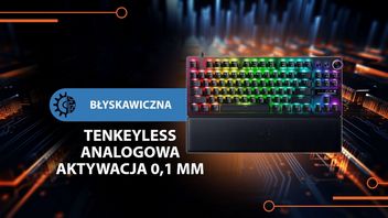 Ta klawiatura jest tak szybka, że niemal wyprzedza myśli gracza. Odkryj magię analogowych przełączników