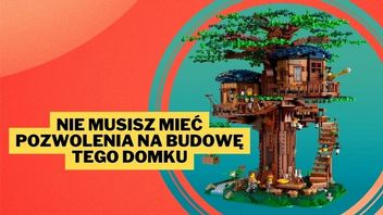 Tą promocją Amazon pomoże mi zrealizować marzenie z dzieciństwa. LEGO Ideas Domek na drzewie to ponad 3000 elementów w szalenie niskiej cenie