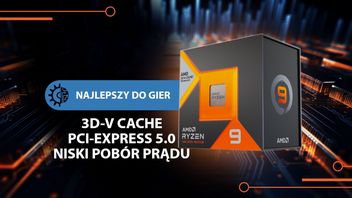 Ten procesor AMD prześciga Intela Core i9-14900K w grach i pobiera przy tym ponad dwa razy mniej prądu