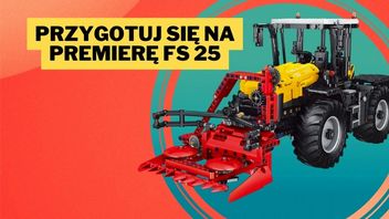 Ten zestaw to idealne wprowadzenie do zabawy przed premierą Farming Simulatora 25. Liczącego ponad 2500 elementów modelu traktora i maszyn rolniczych pozazdrościć może nawet LEGO
