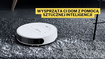 W tej cenie robot sprzątający Tefal ma szansę znaleźć się na wyposażeniu domu każdego Polaka. Za niewielkie pieniądze ten wykorzystujący AI malec nie tylko odkurzy Wasze mieszkanie, ale i umyje podłogi