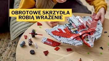 Amazon Prime Day 2024 to nie tylko elektronika. Na wyprzedaży znalazły się też takie perełki jak LEGO Star Wars prom Jedi T-6 znany z serialu Ahsoka. W tym zestawie nietrudno się zakochać
