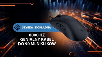 Ta mysz łączy w sobie precyzję, szybkość i niezawodność. Dodatkowo wersja z kablem daje odczucia jak bezprzewodowa