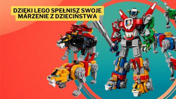 Jeśli byłeś fanem anime Voltron, to ten epicki zestaw LEGO będzie spełnieniem Twoich marzeń. Ponad 40-centymetrowy model mecha kilkaset złotych tańszy niż w innych sklepach