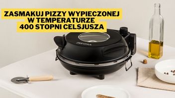 Z tym urządzeniem w domu chodzenie do pizzerii nie ma już sensu. Piecyk ZEEGMA PIZZA CHEF pozwoli Wam przyrządzić włoskie specjały w zaledwie kilkanaście minut