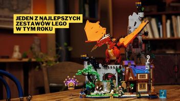 Pokochałam ten zestaw tak bardzo, że nie przeszkadza mi nawet smok żywcem wyjęty z polskiego Wiedźmina. LEGO Dungeons & Dragons to gratka nie tylko dla fanów Baldur’s Gate 3