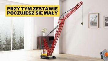 Blisko 2 metry wysokości i ponad 4300 elementów - na widok rozmiarów i ceny tego zestawu LEGO zzielenieje z zazdrości