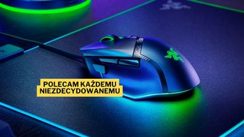 Moja ukochana myszka komputerowa jest teraz w promocji „prima sort”. Razer Basilisk V3 towarzyszy mi od jakiegoś czasu i nie zamieniłabym go na żaden inny model