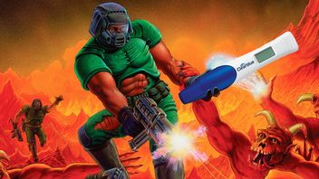 Doom i Skyrim uruchomione na teście ciążowym