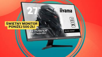 Ten 27-calowy monitor to cenowo-jakościowy młot na konkurencję. Iiyama G-Master Black Hawk jeszcze nigdy nie był tak tani