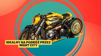 Na miejscu LEGO czułbym niepokój, bo to, co stworzył konkurent Duńczyków, zerwało mi kapcie z nóg. Ponad półmetrowym modelem cyberpunkowego motocykla nie pogardziłby nawet V