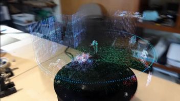 Inżynier stworzył wolumetryczny wyświetlacz 3D i odpalił na nim Dooma