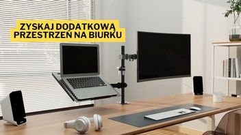 Ten gadżet rozkochał w sobie tysiące klientów Amazona. Wielofunkcyjny uchwyt na monitor i laptop firmy BONTEC stanowi odpowiedź na moje potrzeby