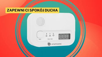 To niewielkie urządzenie może uratować Ciebie i Twoich bliskich. Czujnik czadu Smartwares to niezbędny element każdego domu podczas nadchodzącego sezonu grzewczego