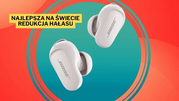 Tylko Amazon mógł obniżyć cenę tych słuchawek o prawie 500 zł! Zestaw Bose QuietComfort Earbuds 2 jeszcze nigdy nie był tak tani