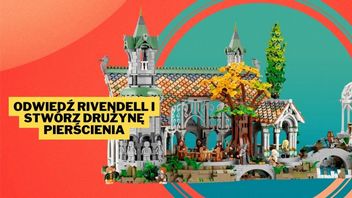 Liczący ponad 6100 elementów zestaw LEGO Rivendell tańszy na Amazonie o kilkaset złotych. Ta promocja to gratka dla fanów Władcy Pierścieni