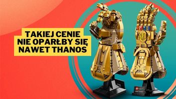 Ten zestaw ma ponad 8 tysięcy pięciogwiazdkowych opinii na Amazonie i wcale się temu nie dziwię. LEGO Rękawica Nieskończoności to absurdalnie tanie cudo, które wkrótce wzbudzi zazdrość w moich gościach