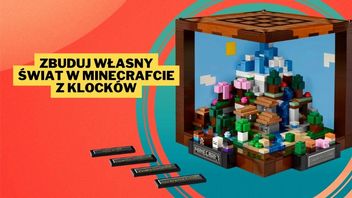 Marzenie fanów Minecrafta spełnia się na naszych oczach. Stół warsztatowy przygotowany przez LEGO to bajeczny zestaw wydany z okazji 15-lecia jednej z najpopularniejszych gier na świecie