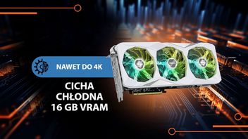 Bardzo cichy i chłodny Radeon, który spisuje się znakomicie w natywnym 1440p i dobrze w 4K. Top do 3000 złotych