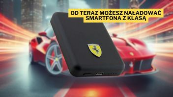 W końcu znalazłem ferrari, na jakie mnie stać. Powerbank sygnowany legendarnym włoskim logo zachwycił mnie niską ceną i dużą mocą ładowania