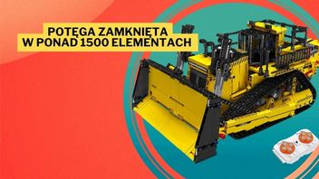 Jak tak dalej pójdzie, to LEGO może się pakować. Tym 45-centymetrowym zestawem konkurent duńskiego producenta pokazuje, że da się tworzyć znacznie tańsze klocki dobrej jakości