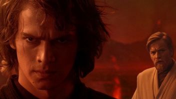 Ikoniczna scena z Zemsty Sithów była pomysłem Stevena Spielberga. Ekipa jej nienawidziła, ale George Lucas uparł się, by nic nie zmieniać