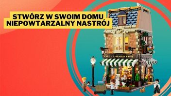 Konkurent LEGO znowu mnie oczarował. Licząca ponad 1700 elementów kawiarnia to klimatyczny model, skąpany w blasku dołączonego do zestawu oświetlenia