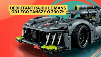 W tym roku brał udział w Le Mans, a teraz jest dostępny w ofercie LEGO. Peugeot 9X8 od razu skradł moje serce wyglądem i niską ceną