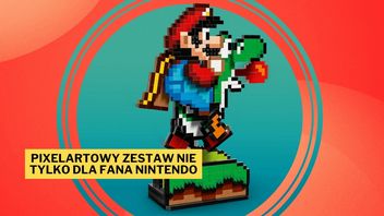 Współpraca LEGO z Nintendo przynosi niesamowite owoce. Trudno mi uwierzyć, jak wierny Super Mario World jest model Mario z Yoshim