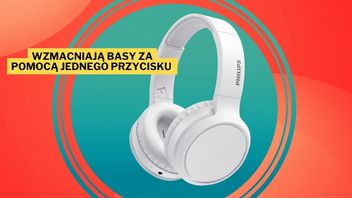 Słuchawki Philipsa dla miłośników mocnych basów. Teraz kupicie je ponad połowę taniej