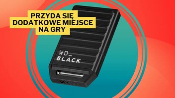 Dodatkowy 1 TB miejsca na dane nigdy nie zaszkodzi. Ten dysk od WD pozwoli Wam powiększyć pamięć w Xboksie Series X/S