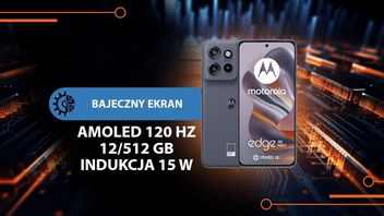 Ten smartfon to bardzo mocny zawodnik ze średniej półki. Ma 12 GB pamięci RAM, ekran 120 Hz i bezprzewodowe ładowanie